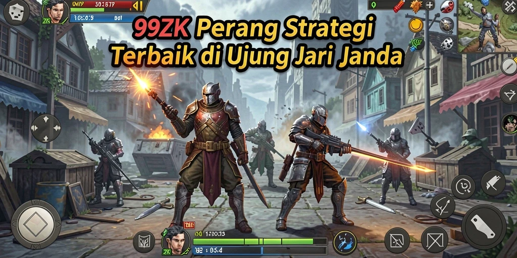 Menampilkan duel strategis epik dalam 99ZK dengan pasukan yang beragam.