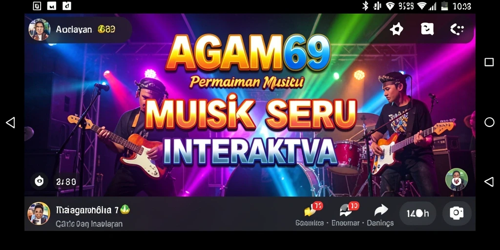 Tampilan gameplay AGAM69 yang seru dan interaktif.