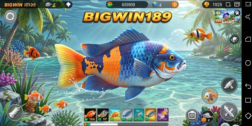 Gameplay Tembak Ikan yang seru dan menegangkan di BIGWIN189.