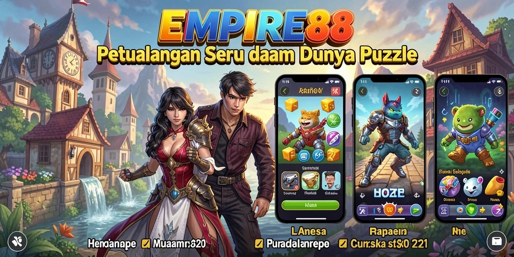Screenshot gameplay EMPIRE88 yang menunjukkan tantangan puzzle yang menarik.
