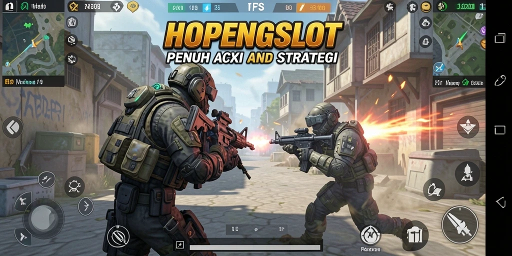 Tampilan gameplay HOPENGSLOT yang intens dan mendebarkan.