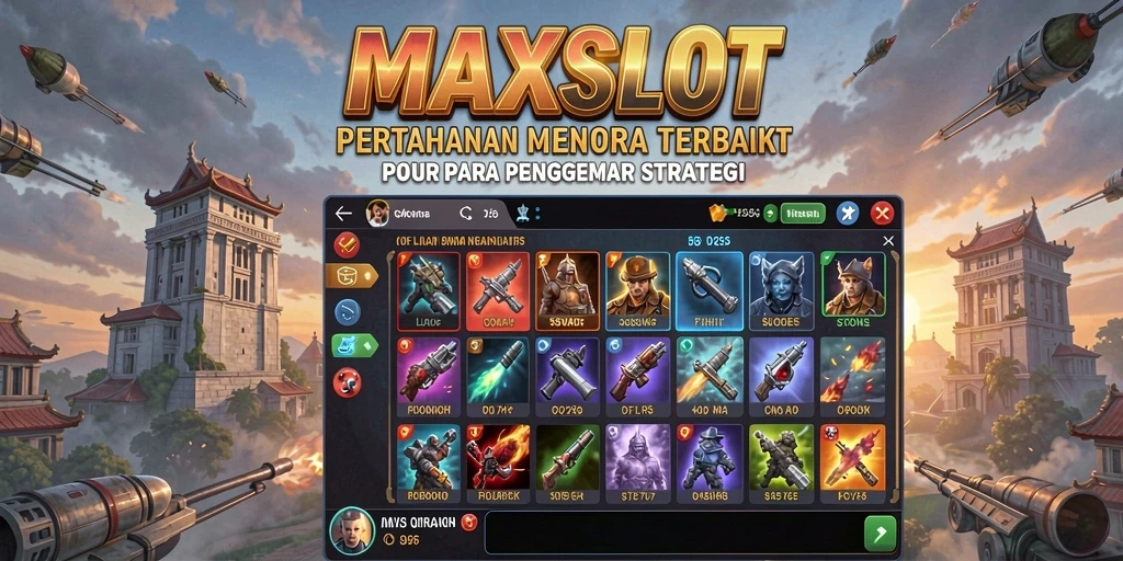 Gameplay Tower Defense yang menarik dan penuh strategi.