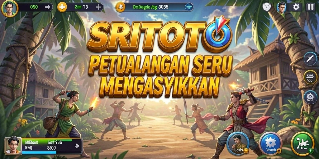 Tampilan gameplay SRITOTO yang menawan dan penuh aksi.