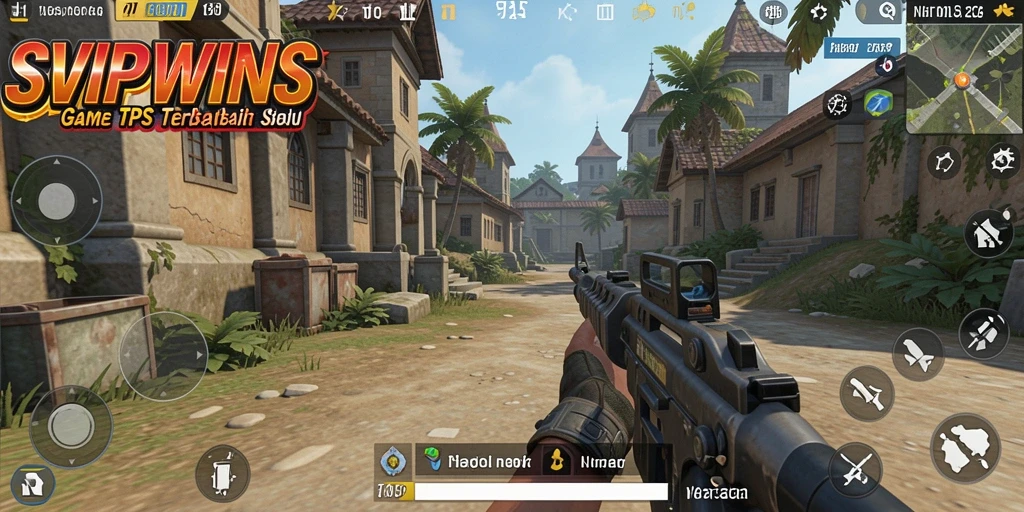 Tampilan gameplay seru dan dinamis dalam SVIPWINS.